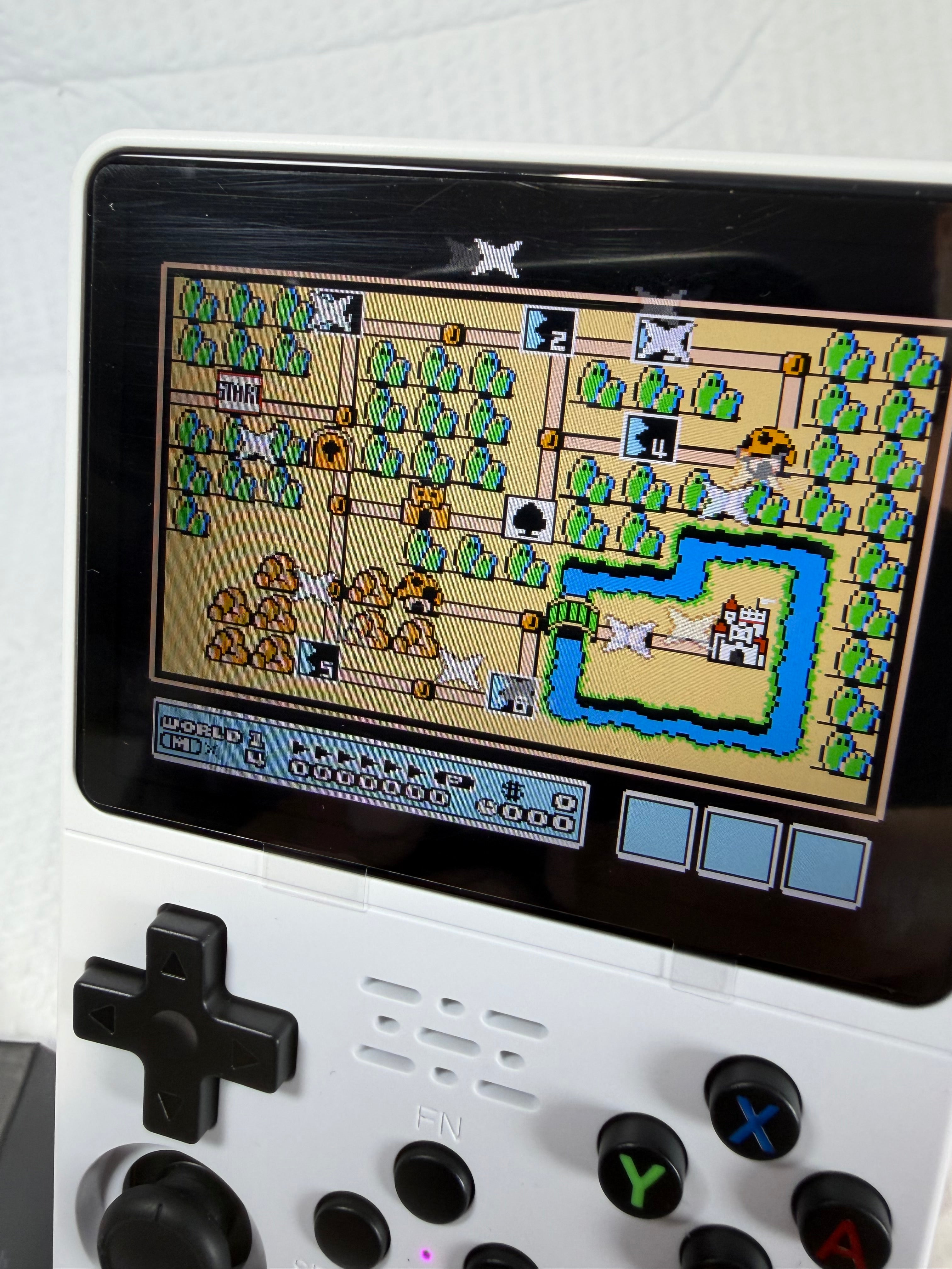 R36S handheld retro gaming console