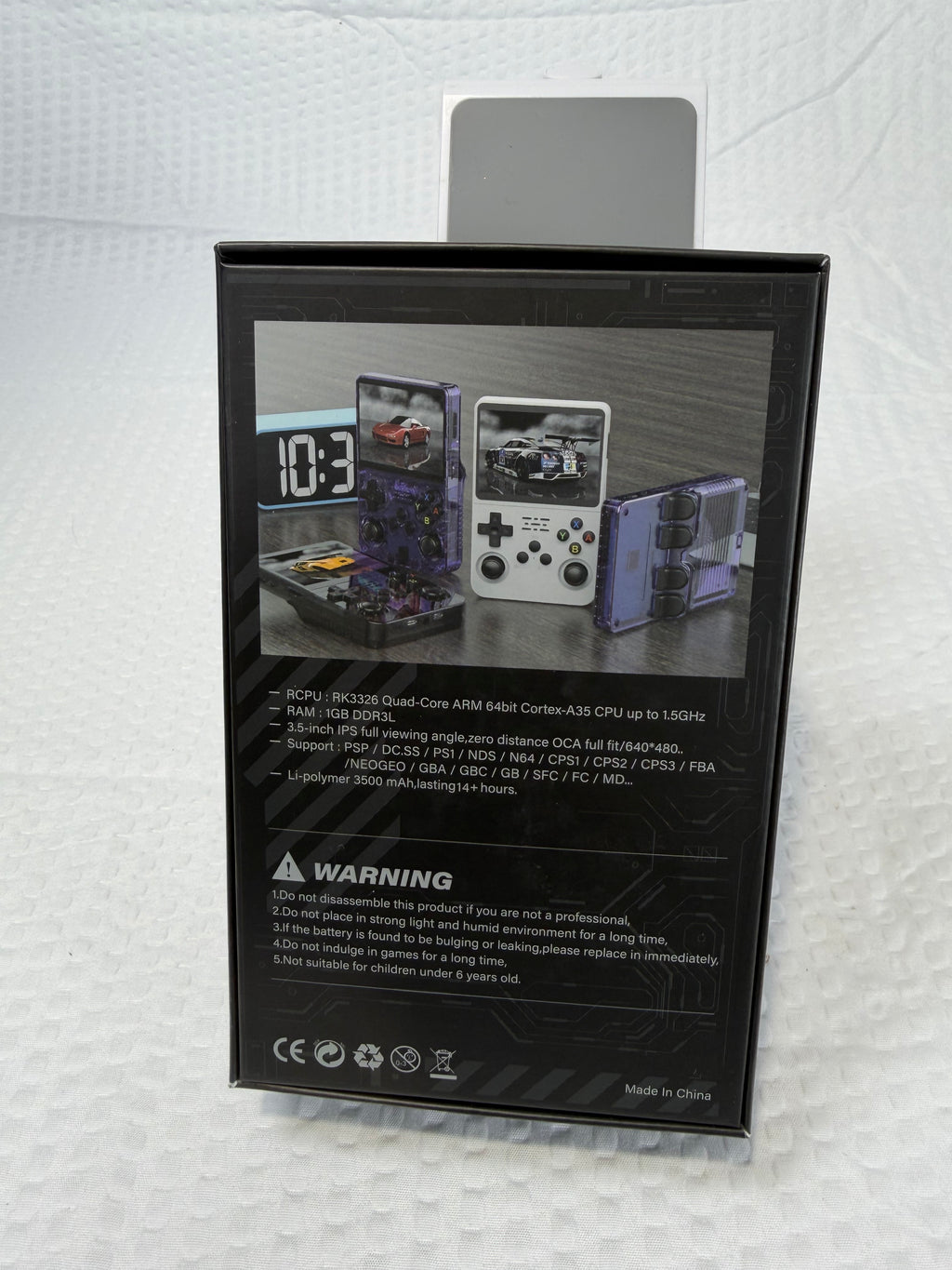 R36S handheld retro gaming console