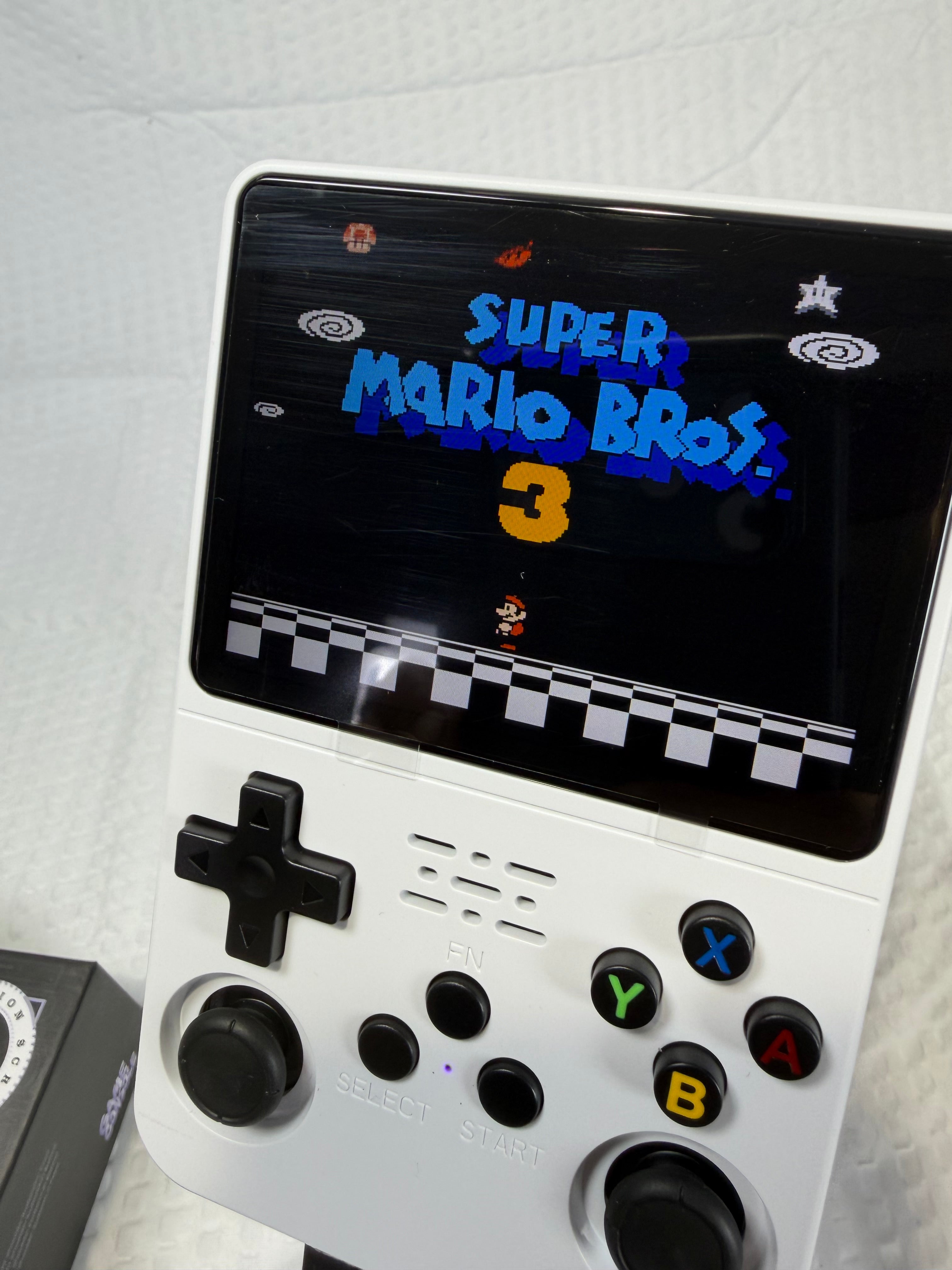 R36S handheld retro gaming console