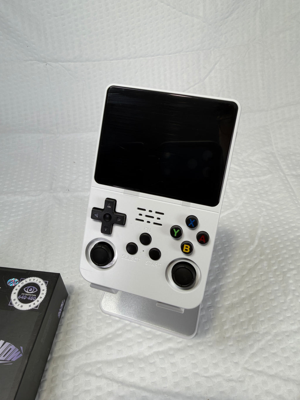 R36S handheld retro gaming console
